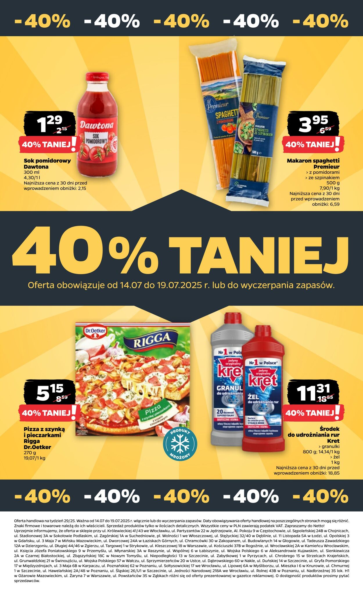 Gazetka Netto 14.07.2025 - 19.07.2025