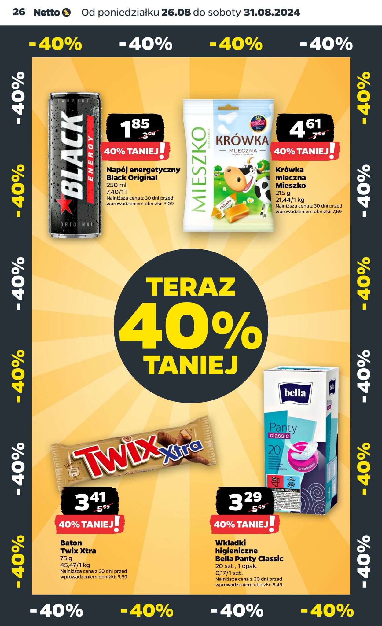 Gazetka Netto 26.08.2024 - 31.08.2024