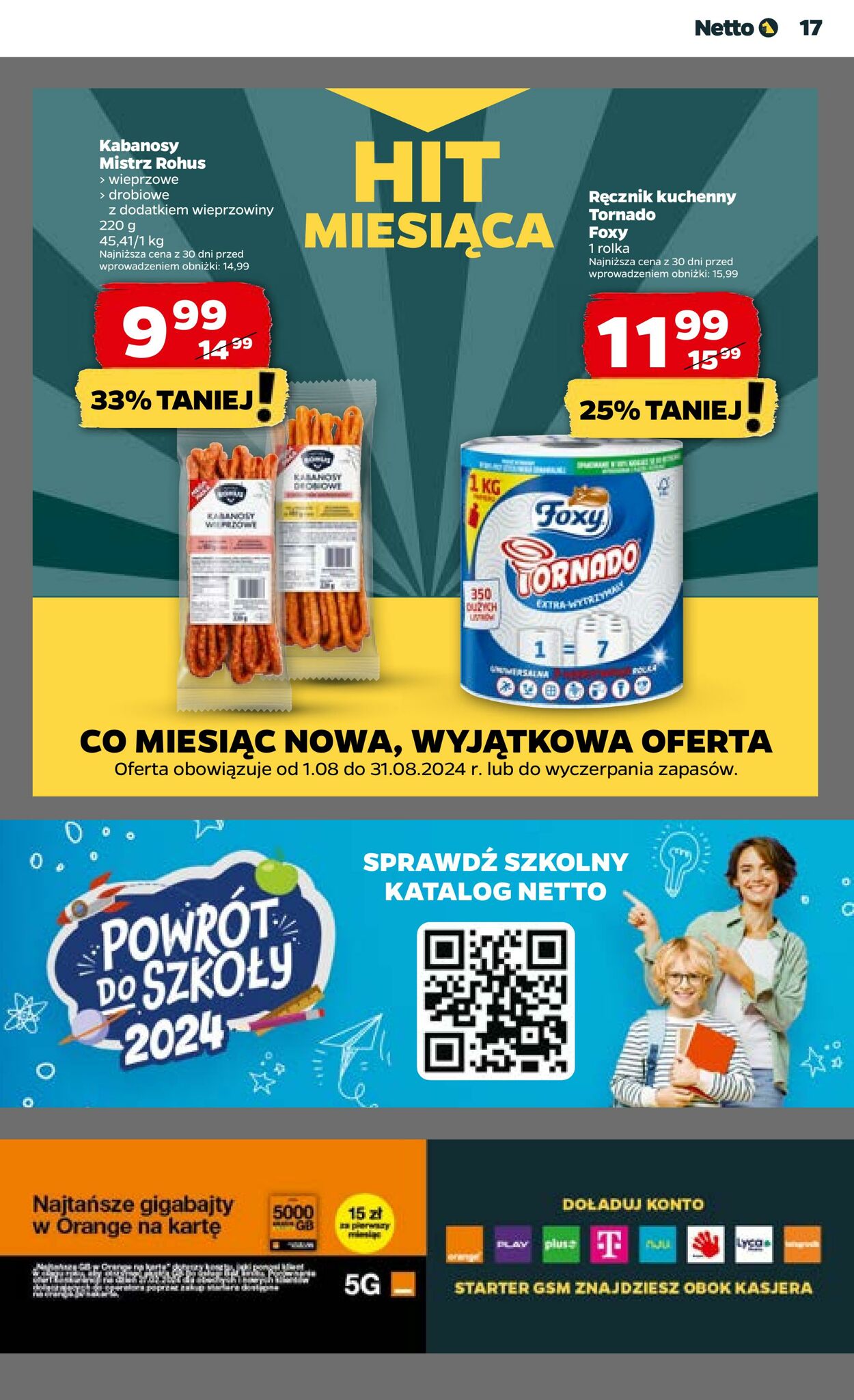 Gazetka Netto 01.08.2024 - 07.08.2024