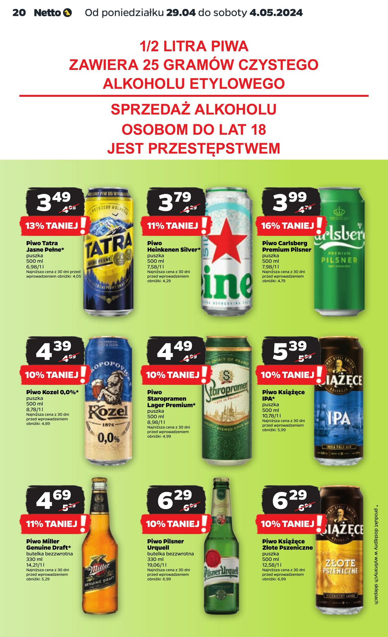 Gazetka Netto 29.04.2024 - 04.05.2024