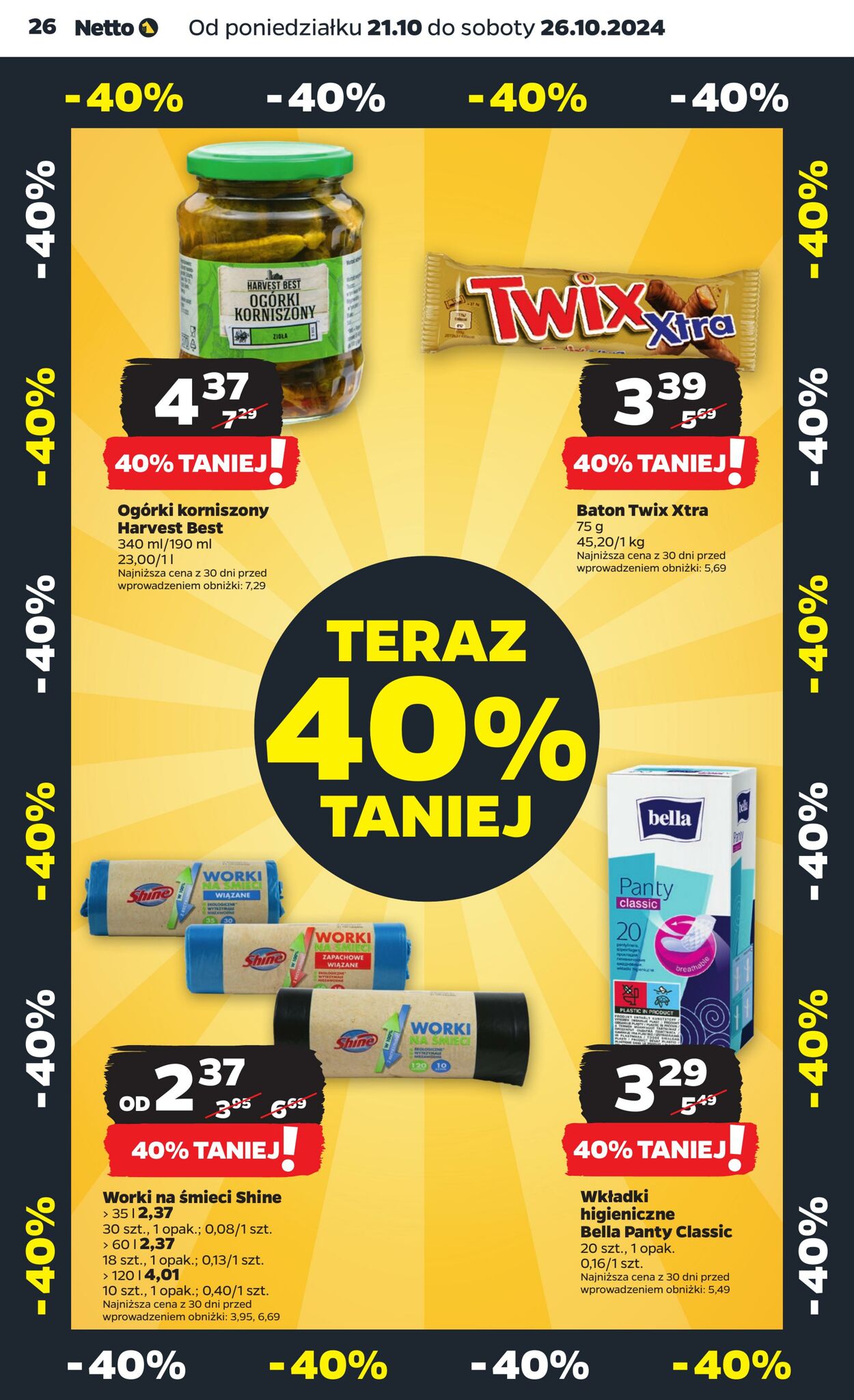 Gazetka Netto 21.10.2024 - 26.10.2024