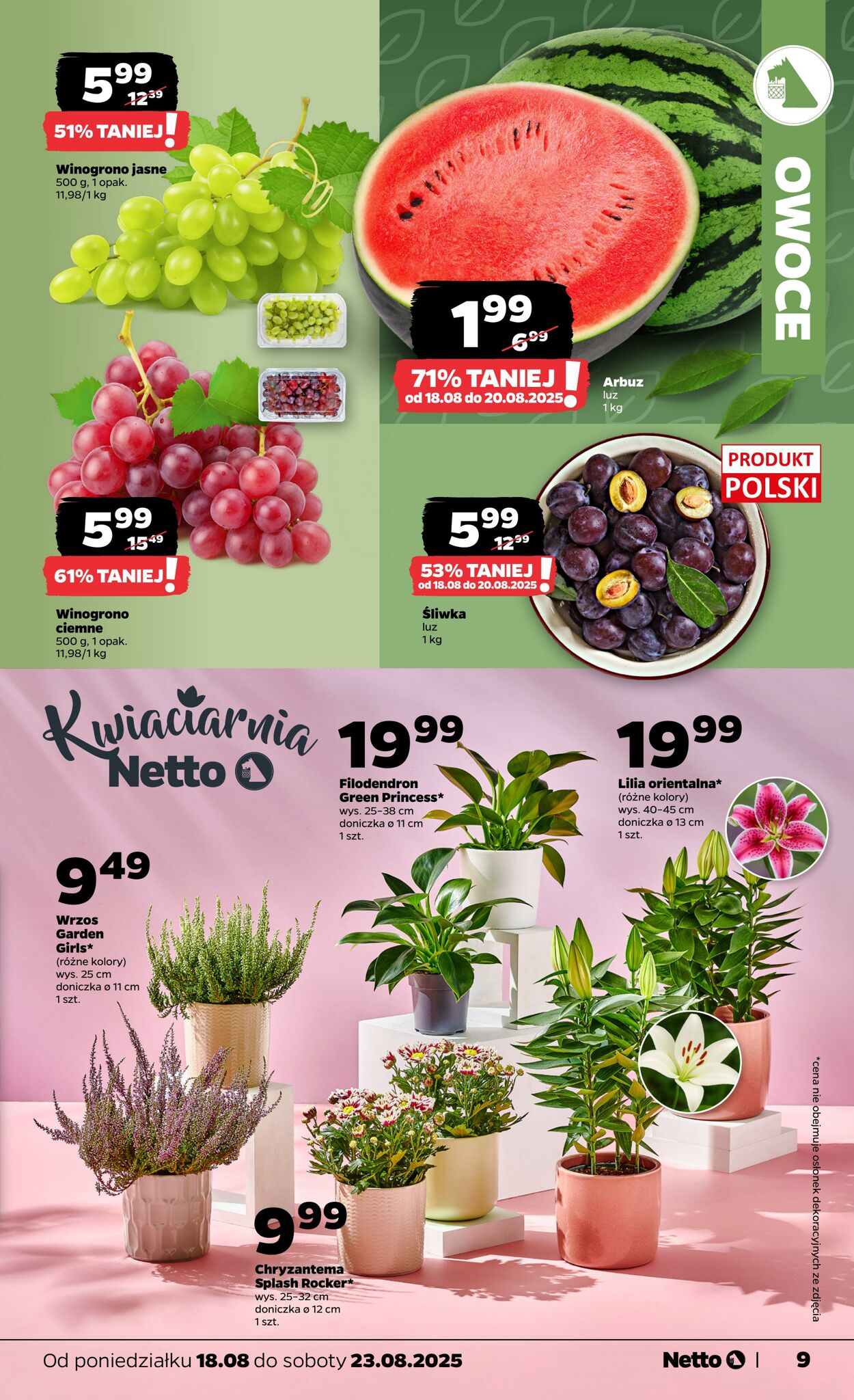 Gazetka Netto 18.08.2025 - 23.08.2025
