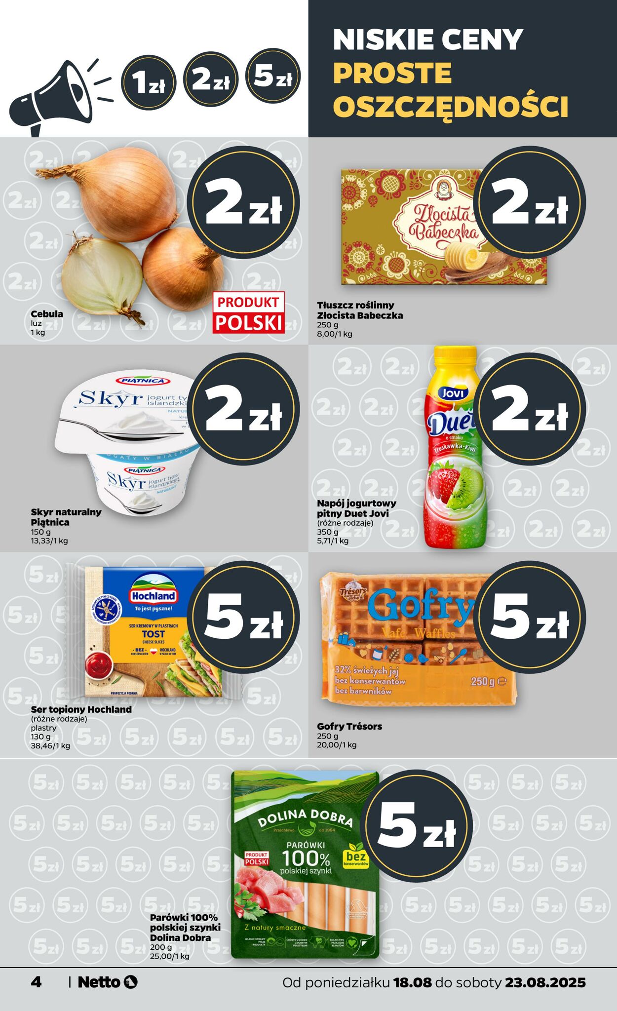 Gazetka Netto 18.08.2025 - 23.08.2025