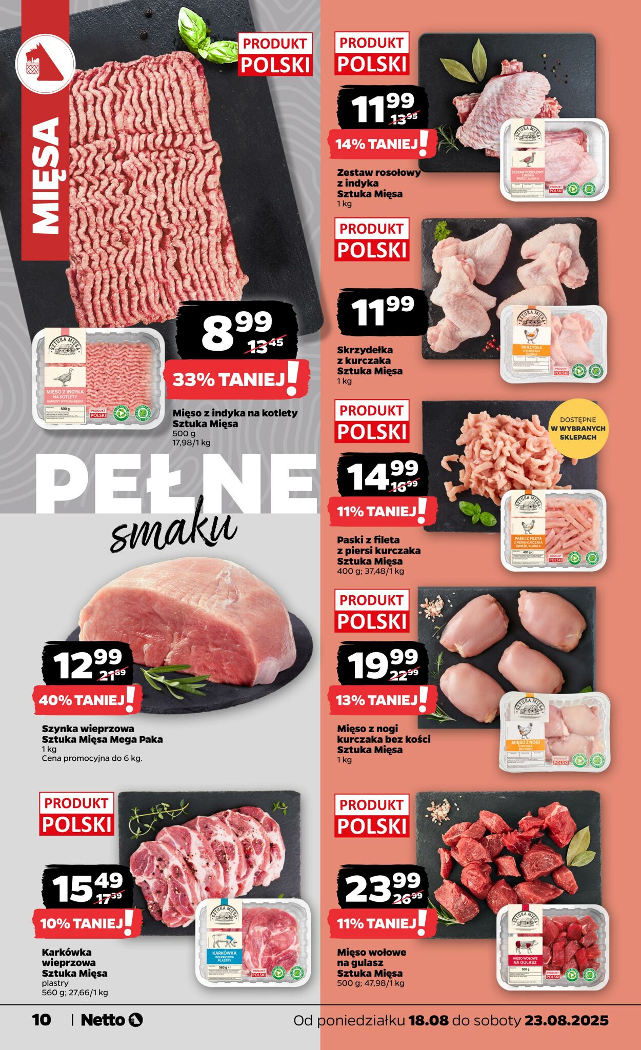 Gazetka Netto 18.08.2025 - 23.08.2025