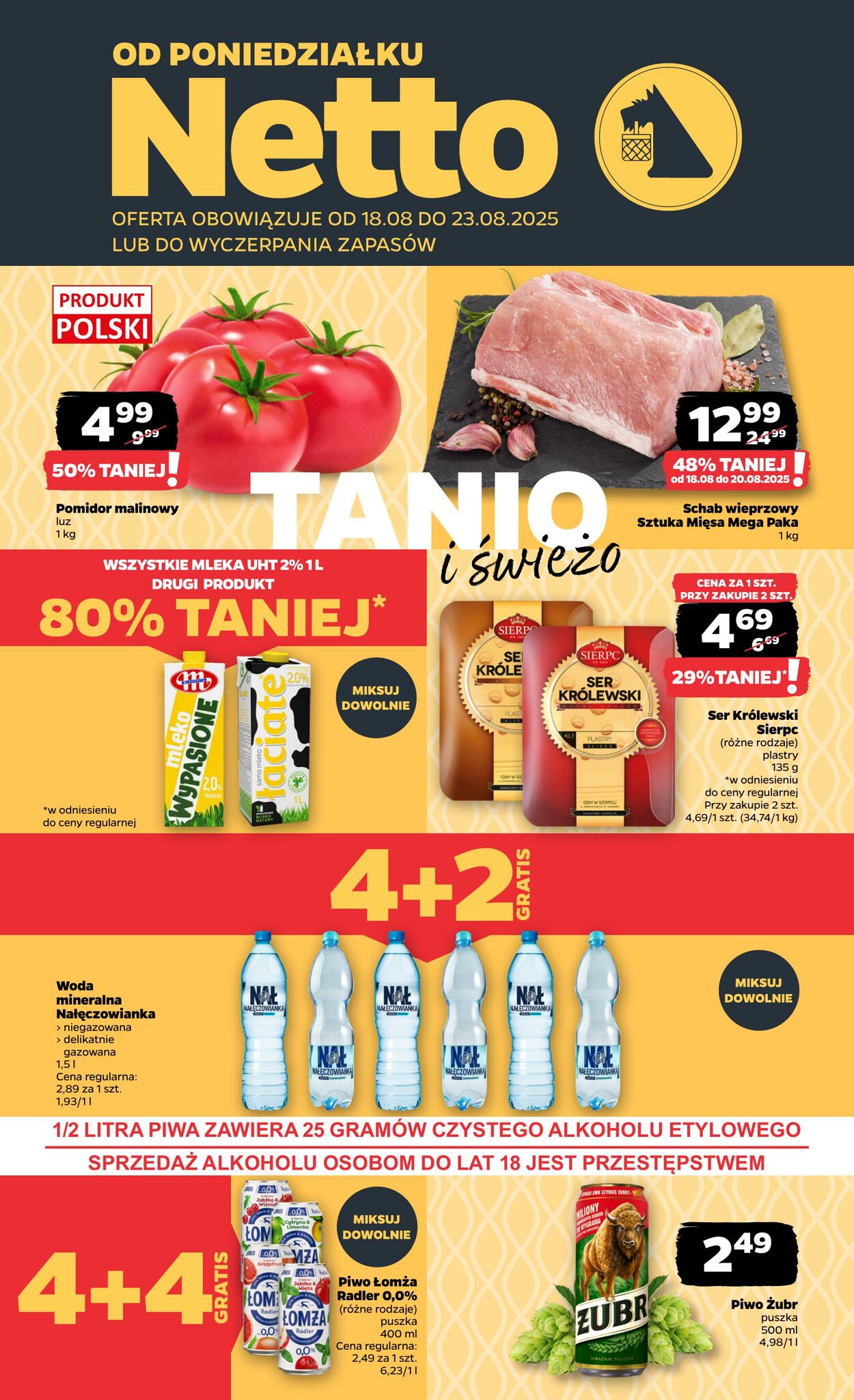 Gazetka Netto 18.08.2025 - 23.08.2025