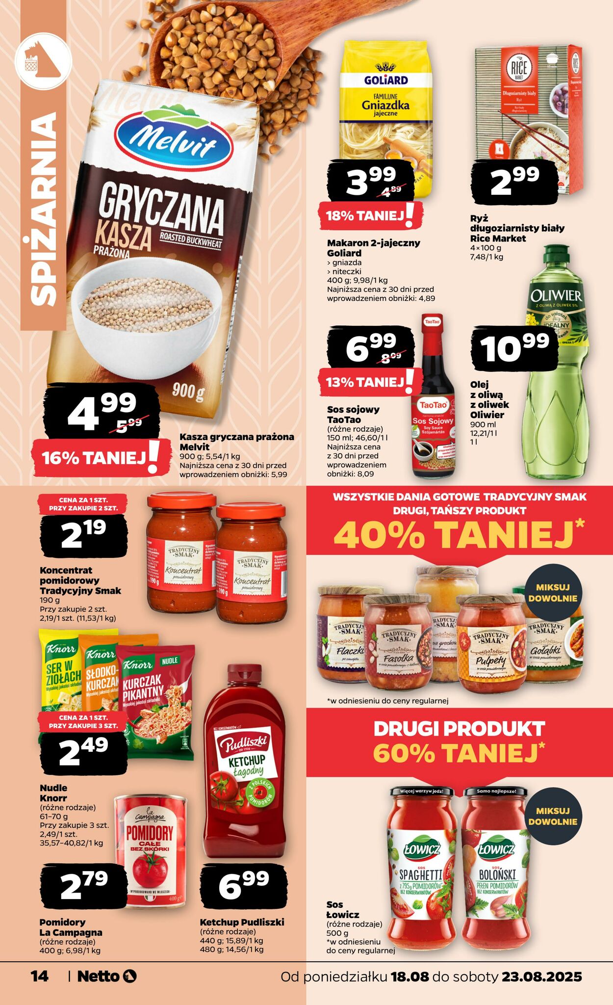 Gazetka Netto 18.08.2025 - 23.08.2025