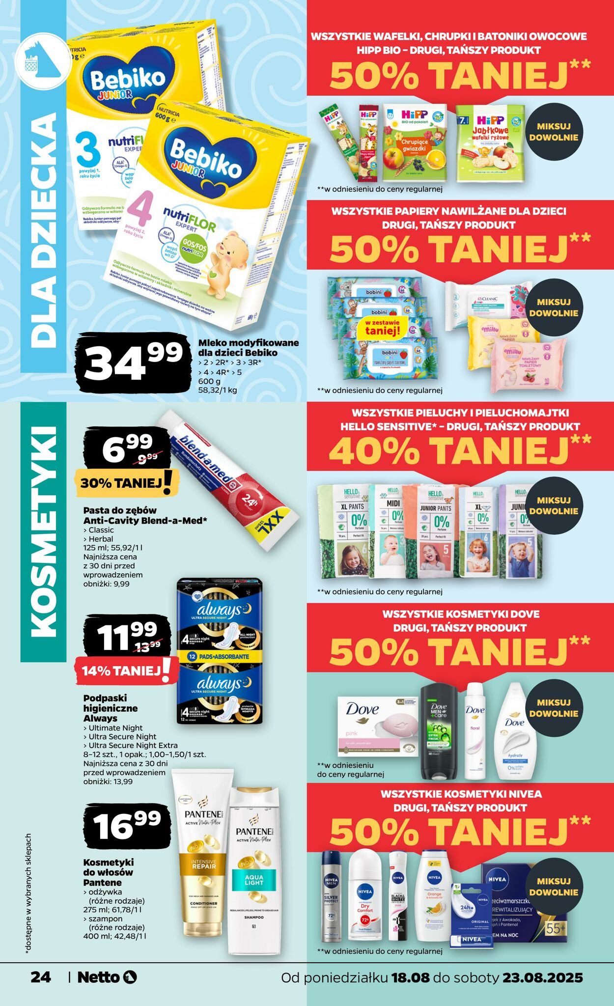 Gazetka Netto 18.08.2025 - 23.08.2025