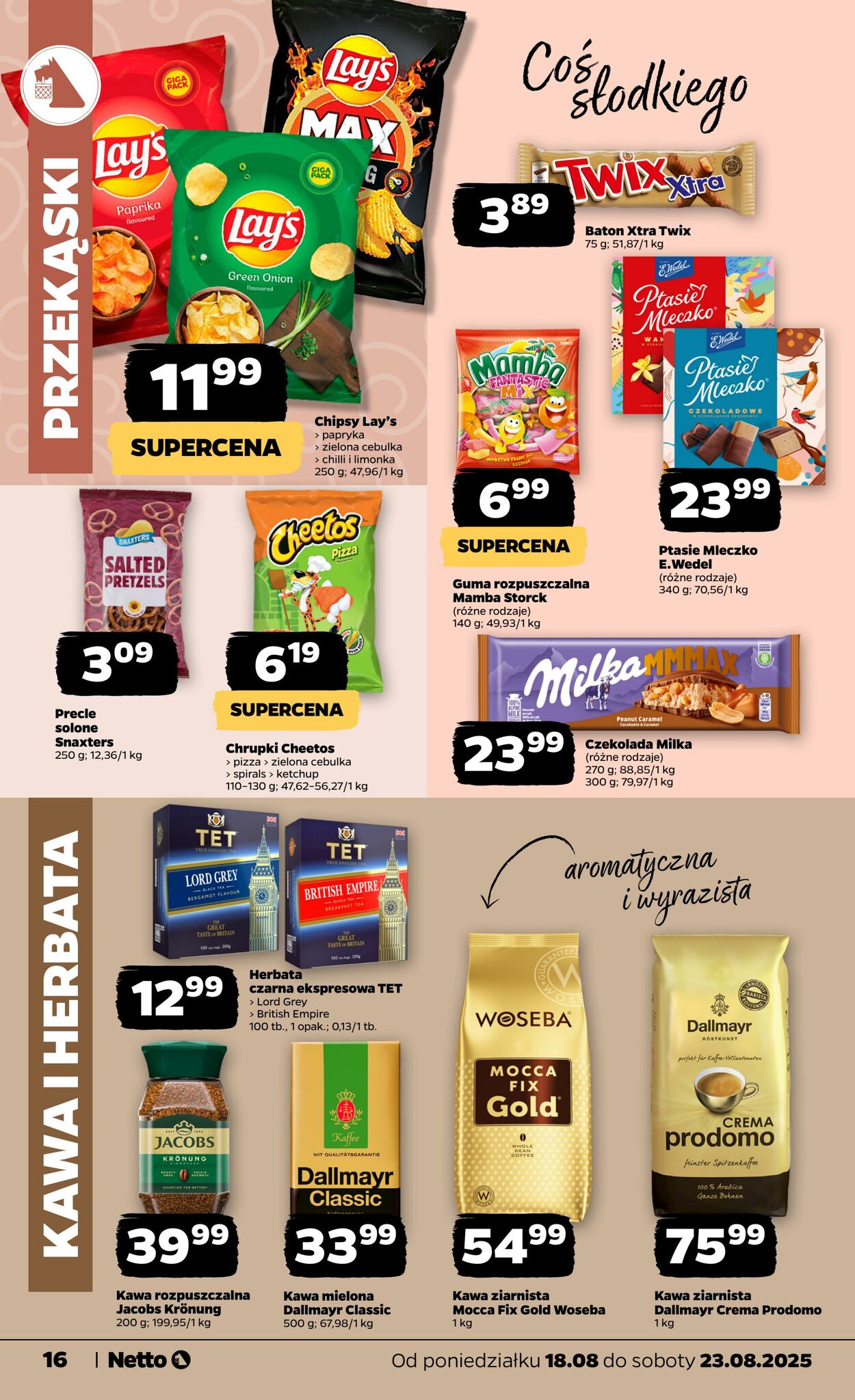 Gazetka Netto 18.08.2025 - 23.08.2025