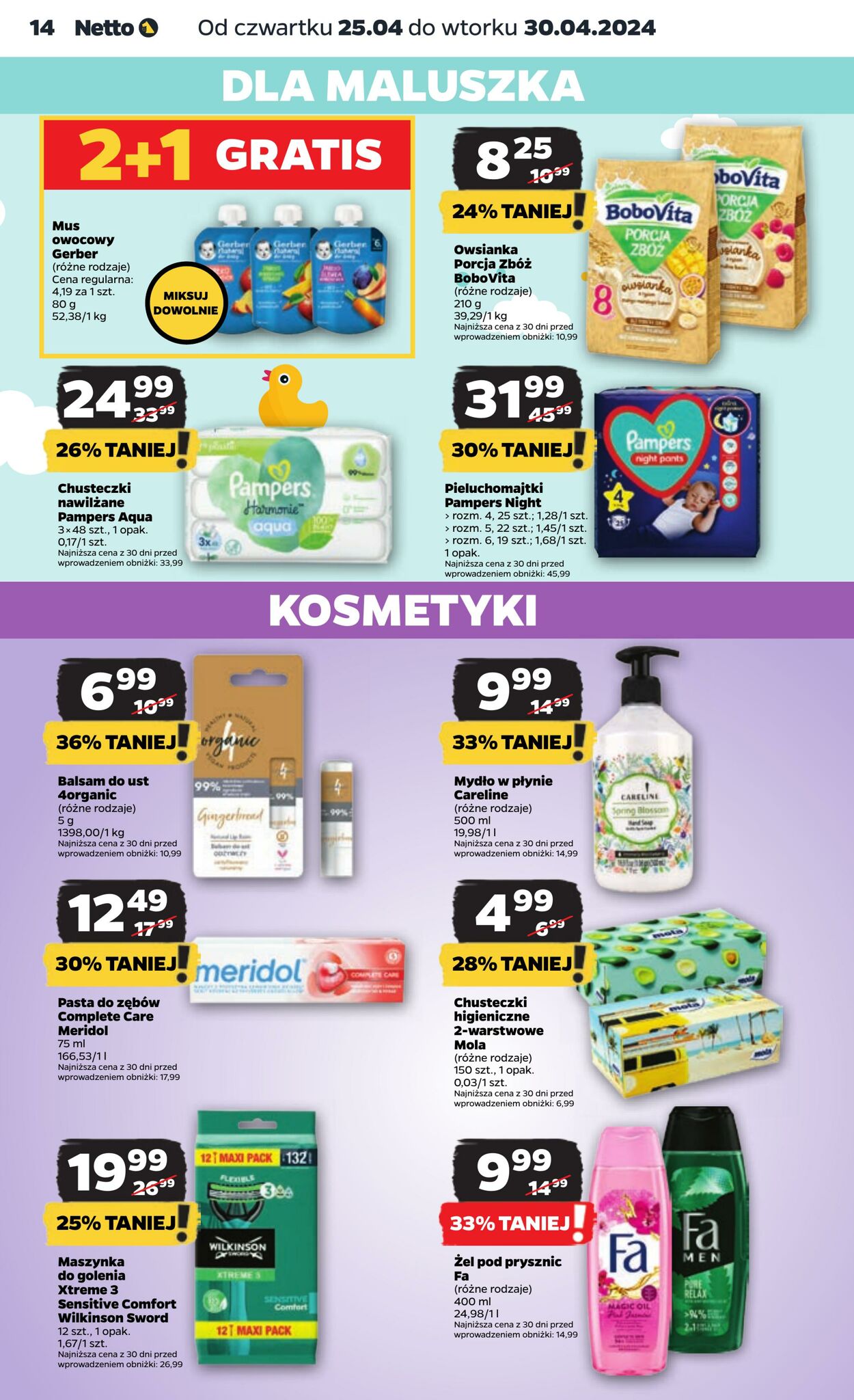 Gazetka Netto 25.04.2024 - 30.04.2024