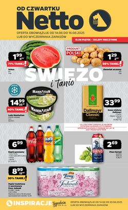 Gazetka Netto 14.08.2025 - 16.08.2025