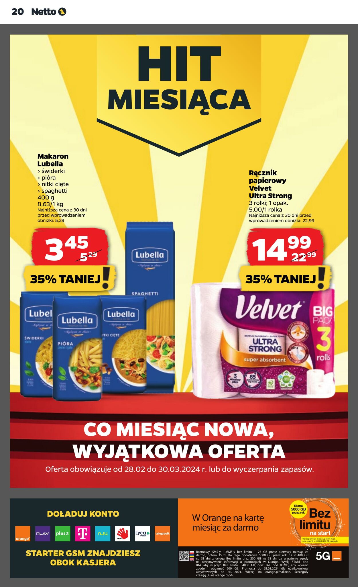 Gazetka Netto 07.03.2024 - 13.03.2024