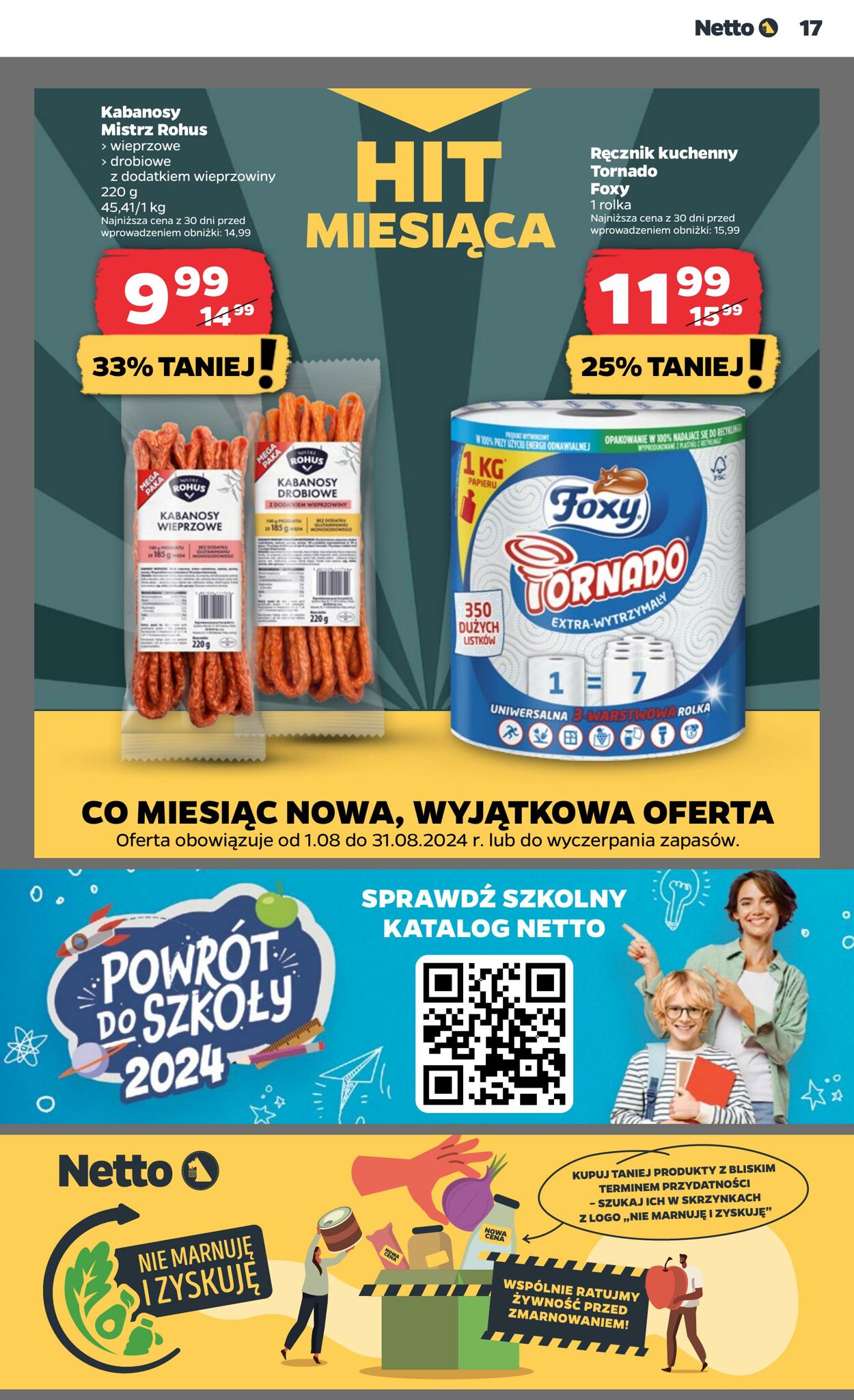 Gazetka Netto 16.08.2024 - 21.08.2024