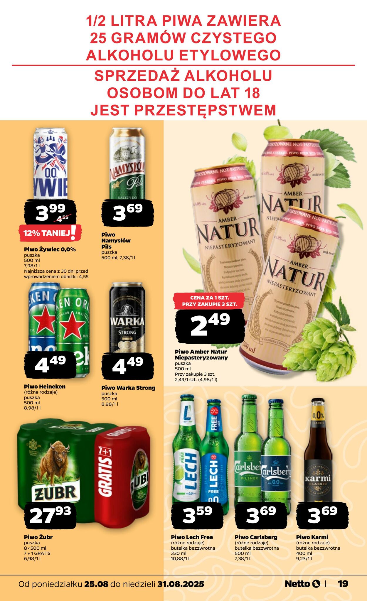 Gazetka Netto 25.08.2025 - 31.08.2025