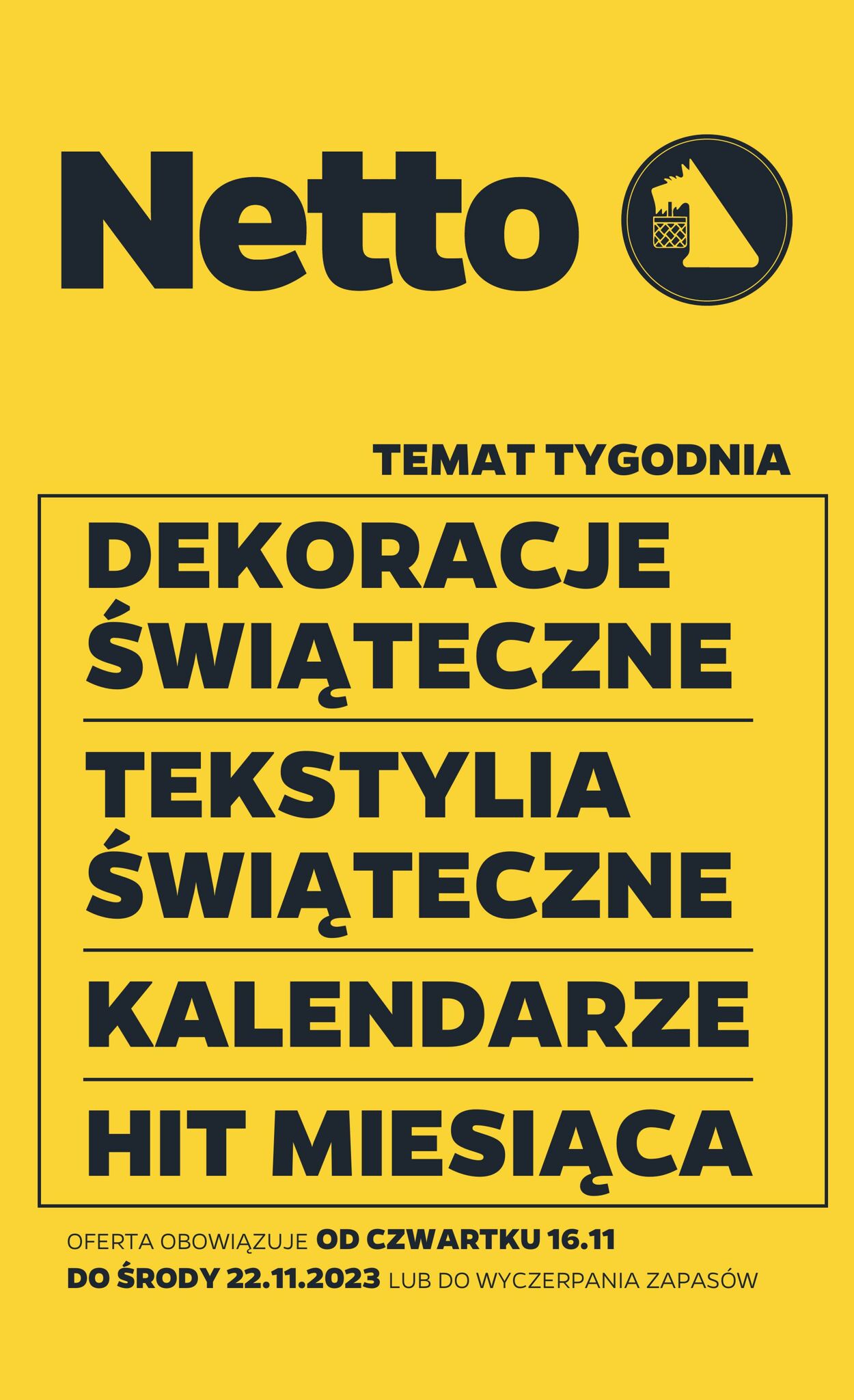 Gazetka Netto 16.11.2023 - 22.11.2023