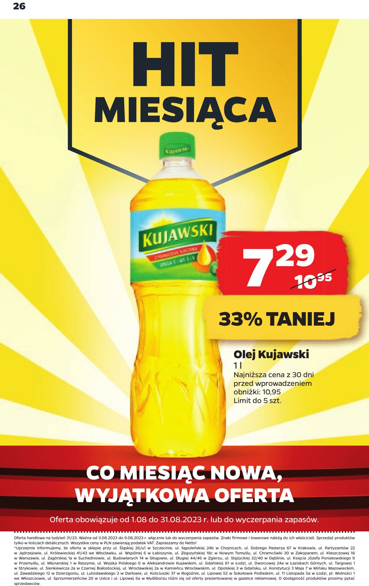 Gazetka Netto 03.08.2023 - 09.08.2023