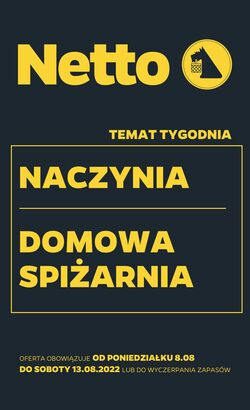 Gazetka Netto 08.08.2022-13.08.2022