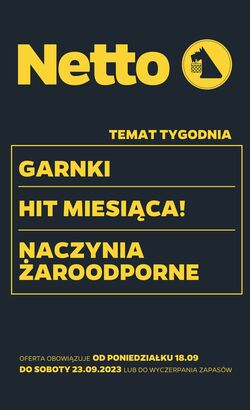 Gazetka Netto 12.09.2022 - 17.09.2022