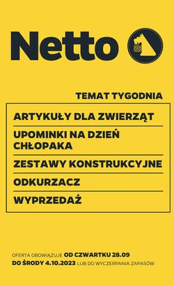 Gazetka Netto 12.09.2022 - 17.09.2022