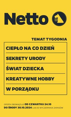 Gazetka Netto 24.10.2024 - 30.10.2024