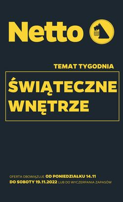Gazetka Netto 14.11.2022-19.11.2022