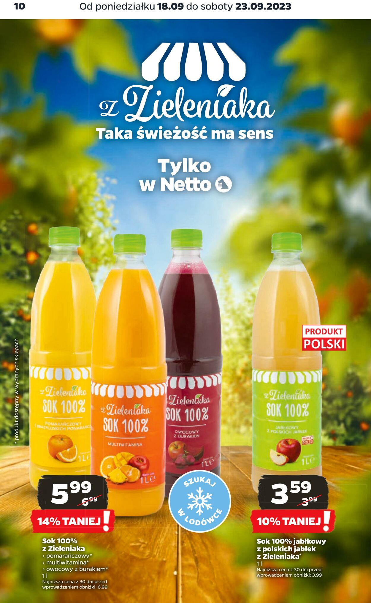 Gazetka Netto 18.09.2023 - 23.09.2023