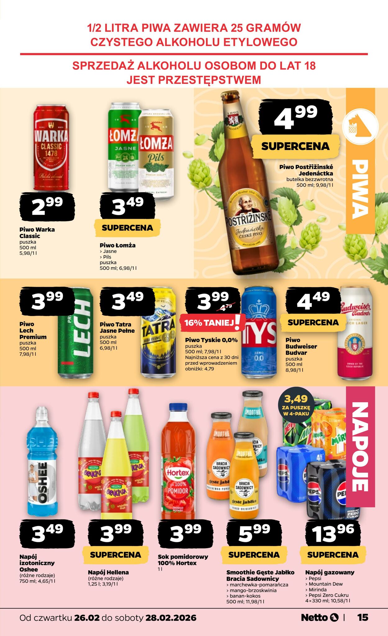 Gazetka Netto 25.02.2026 - 28.02.2026