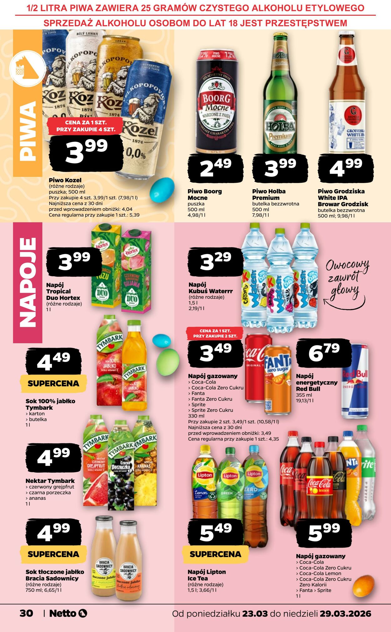 Gazetka Netto 22.03.2026 - 29.03.2026