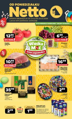 Gazetka Netto 22.03.2026 - 29.03.2026