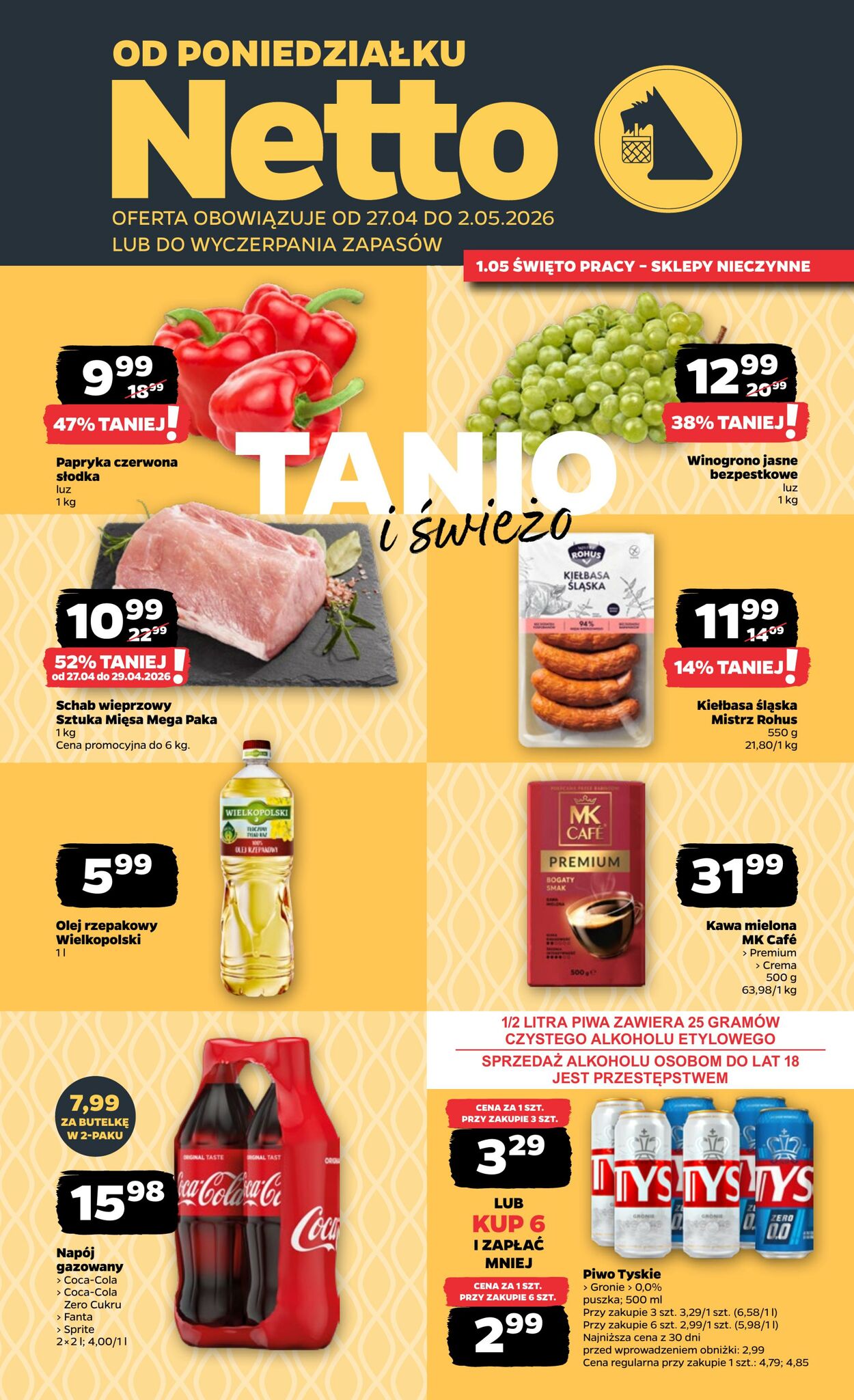 Gazetka Netto 26.04.2026 - 02.05.2026