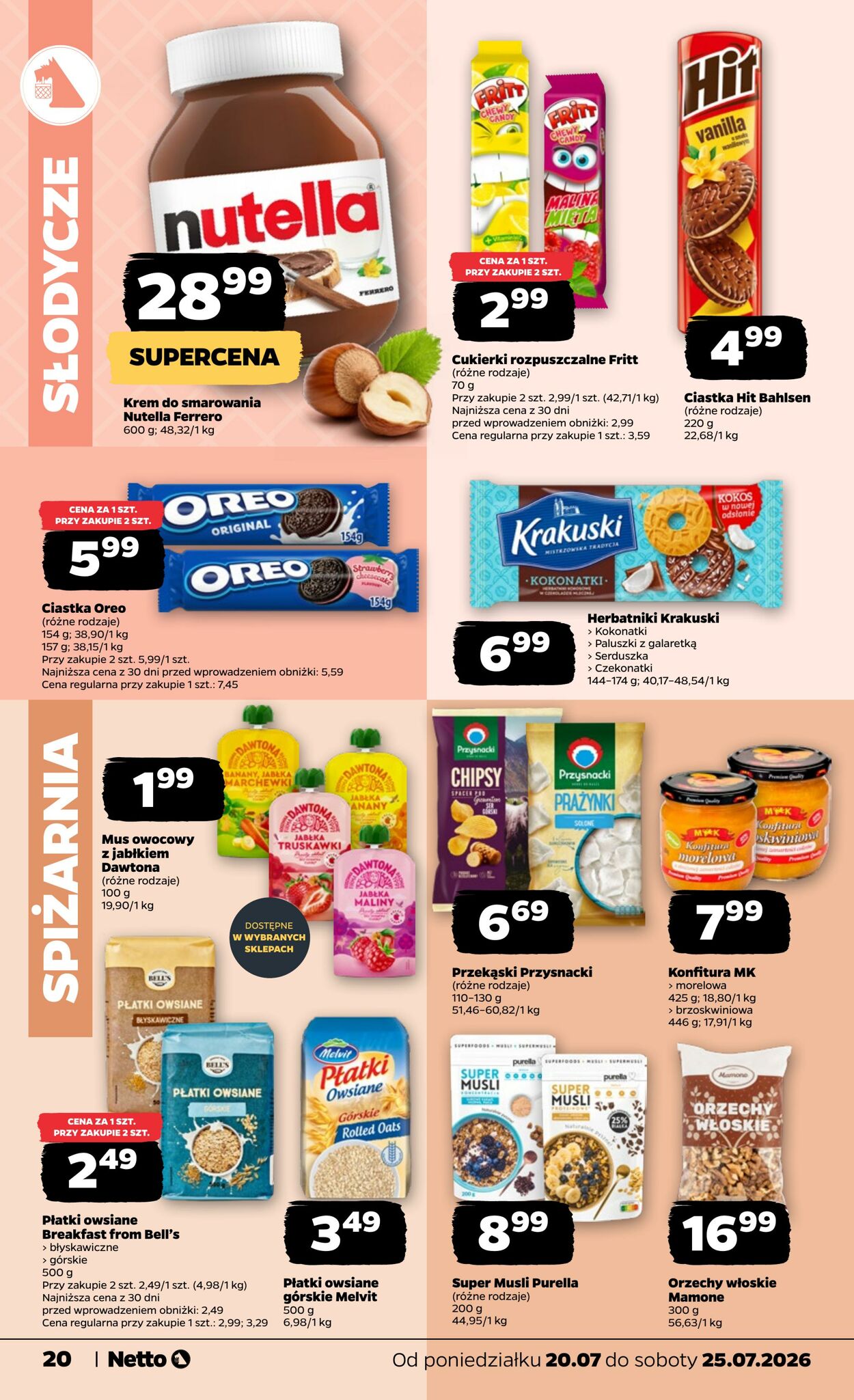 Gazetka Netto 19.07.2026 - 25.07.2026