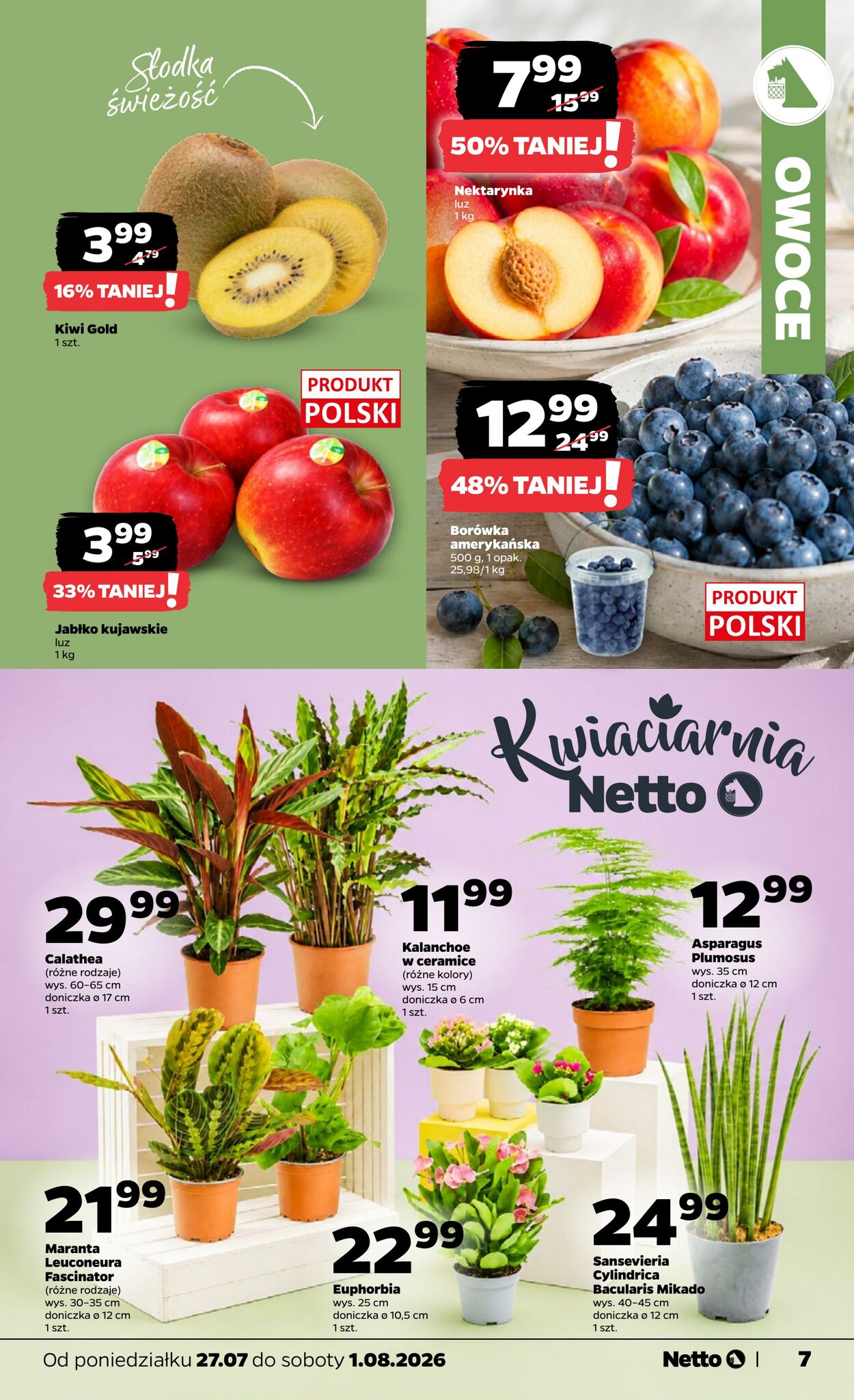 Gazetka Netto 26.07.2026 - 01.08.2026