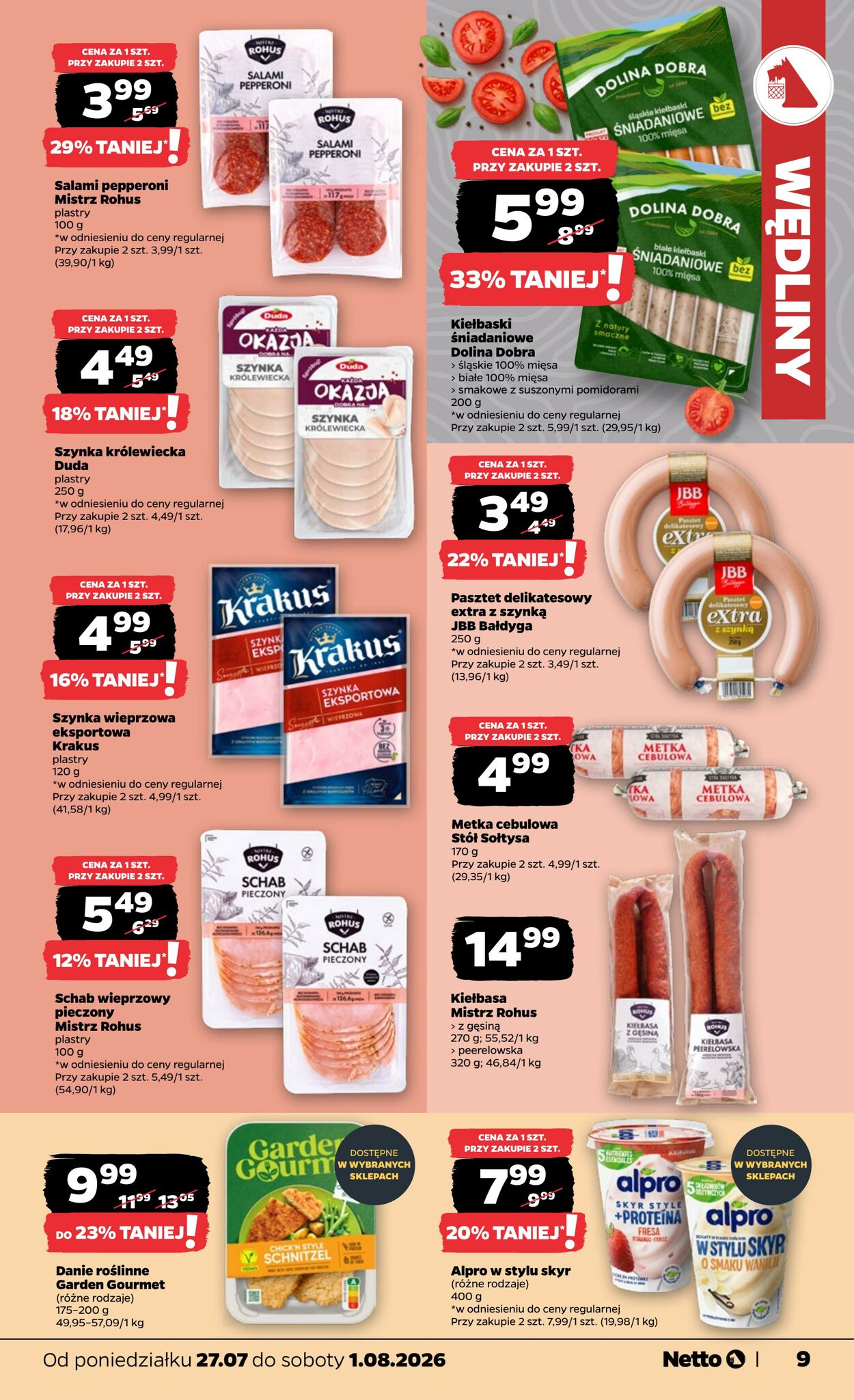 Gazetka Netto 26.07.2026 - 01.08.2026