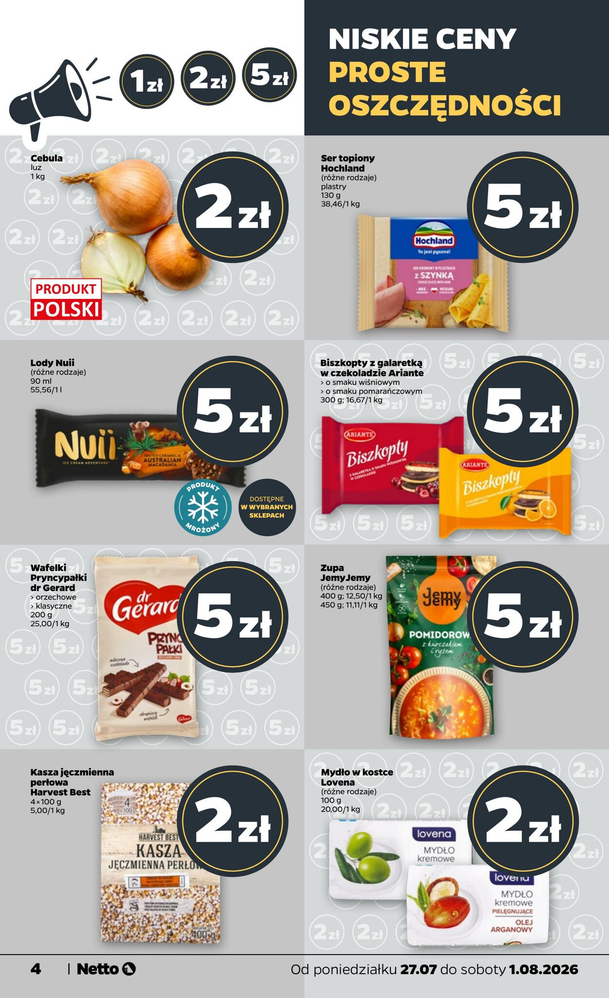 Gazetka Netto 26.07.2026 - 01.08.2026