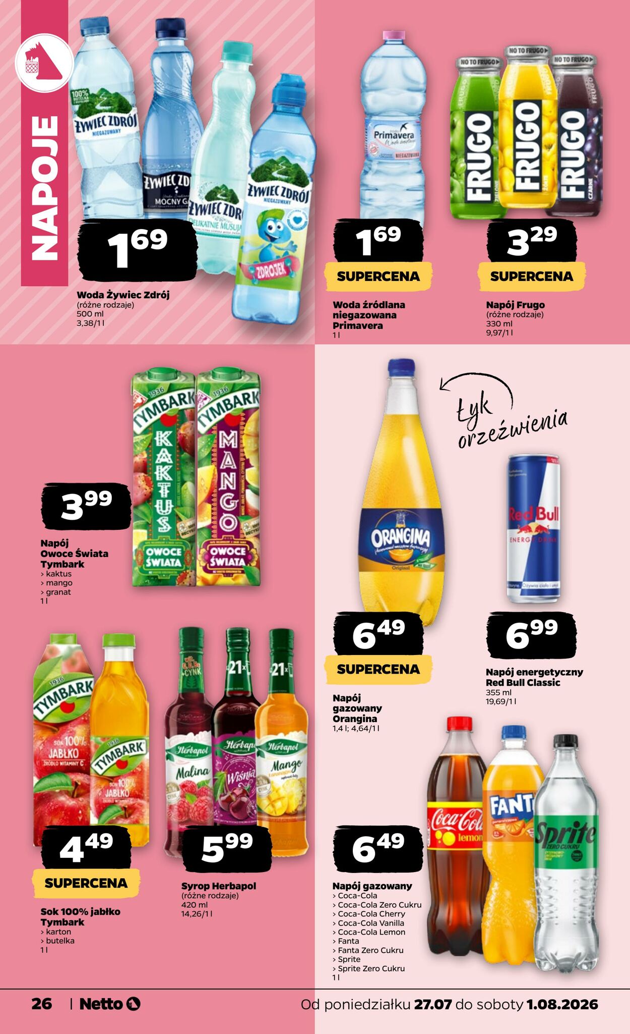 Gazetka Netto 26.07.2026 - 01.08.2026