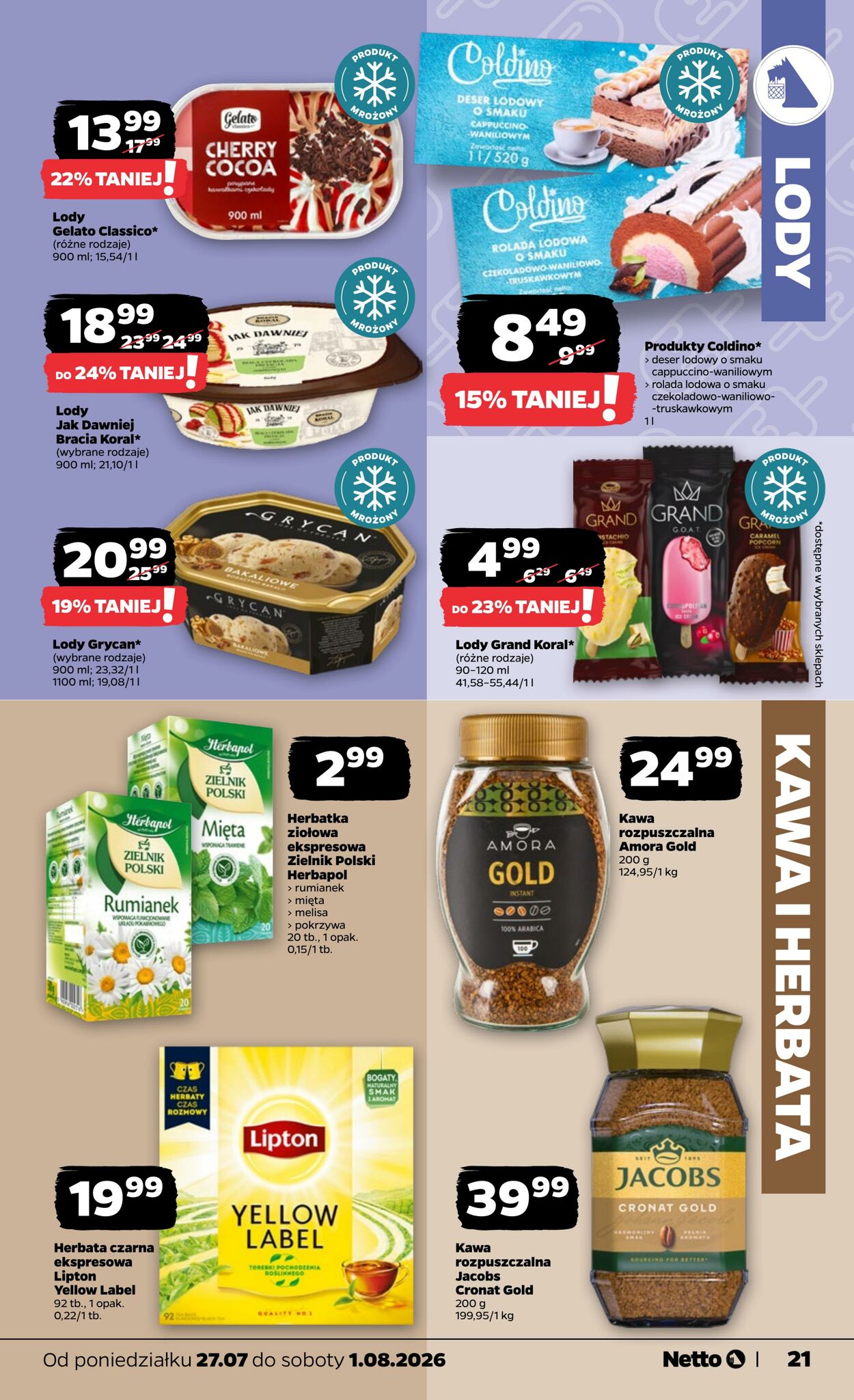 Gazetka Netto 26.07.2026 - 01.08.2026
