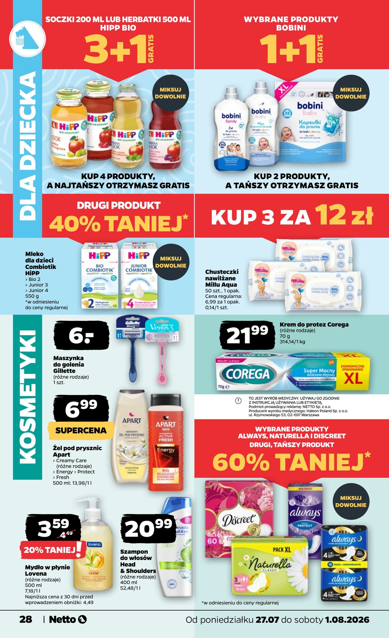 Gazetka Netto 26.07.2026 - 01.08.2026