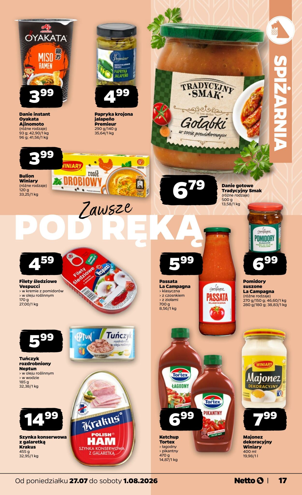 Gazetka Netto 26.07.2026 - 01.08.2026
