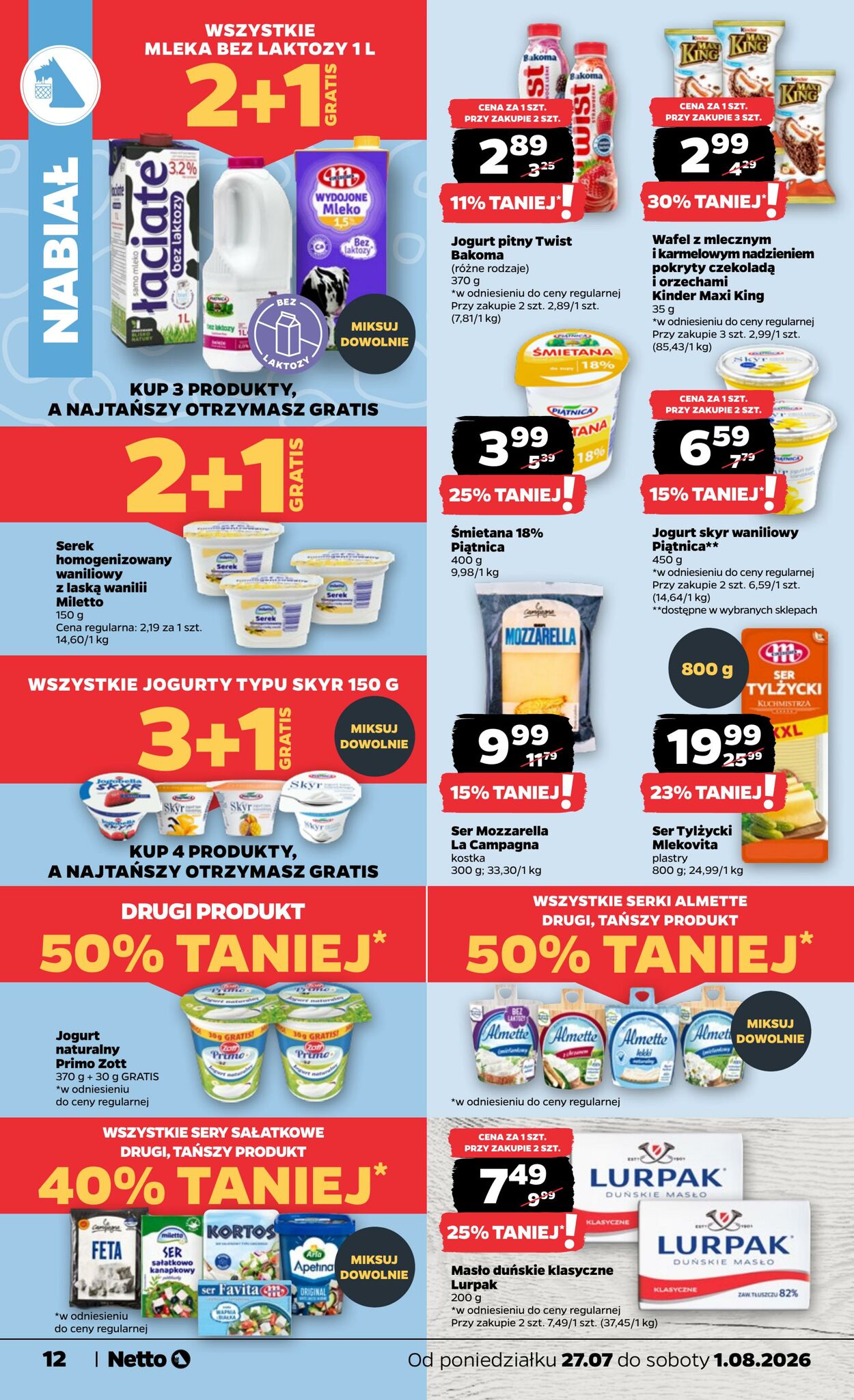 Gazetka Netto 26.07.2026 - 01.08.2026