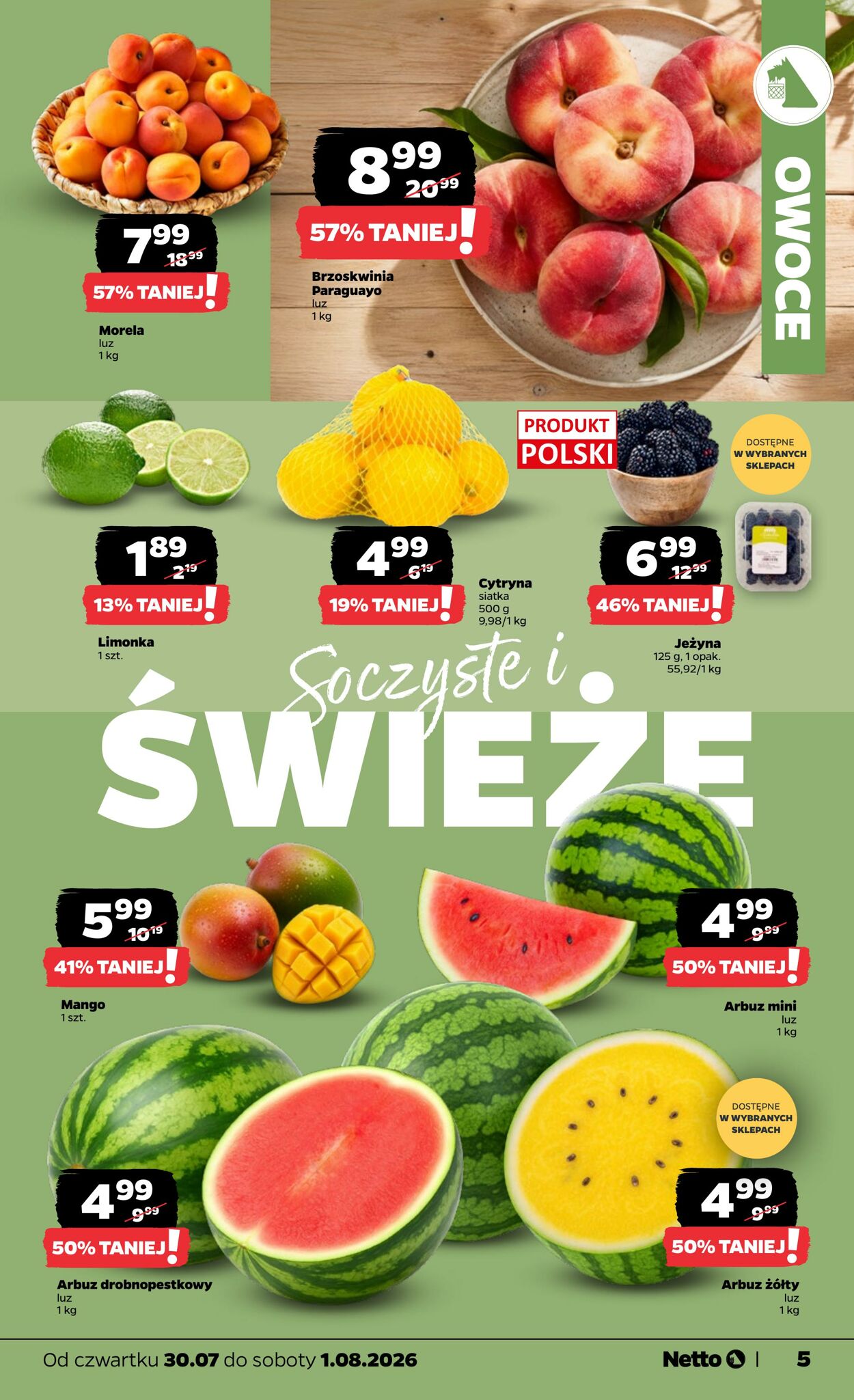 Gazetka Netto 29.07.2026 - 01.08.2026