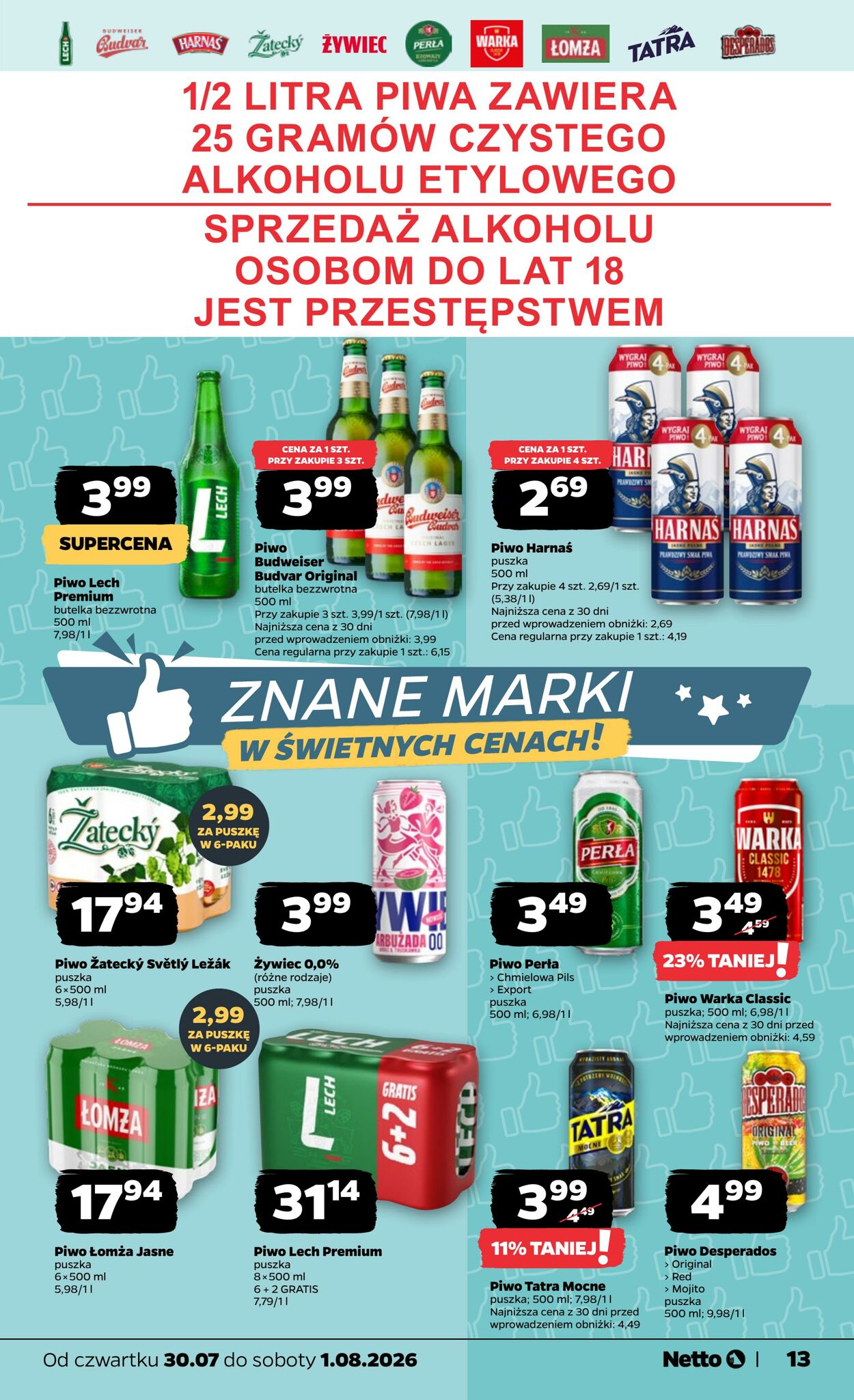 Gazetka Netto 29.07.2026 - 01.08.2026