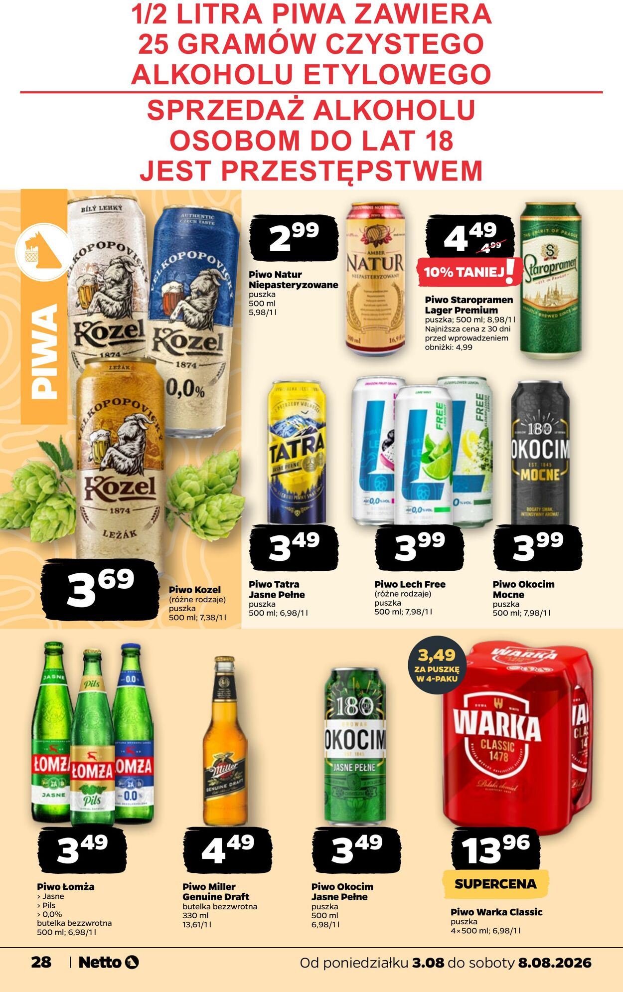 Gazetka Netto 02.08.2026 - 08.08.2026