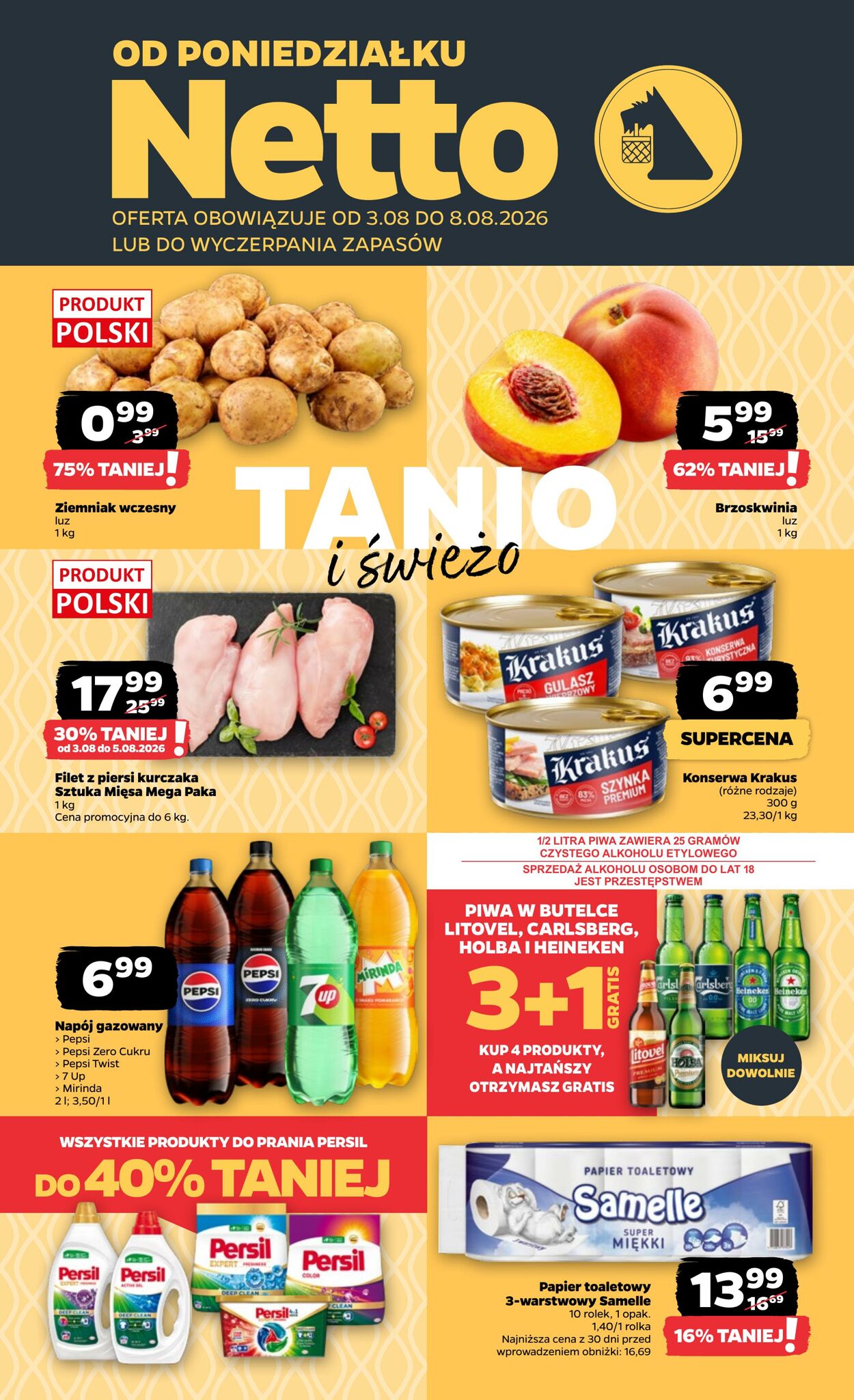 Gazetka Netto - Netto Gazetka T32A Food 2026 2 sie, 2026 - 8 sie, 2026