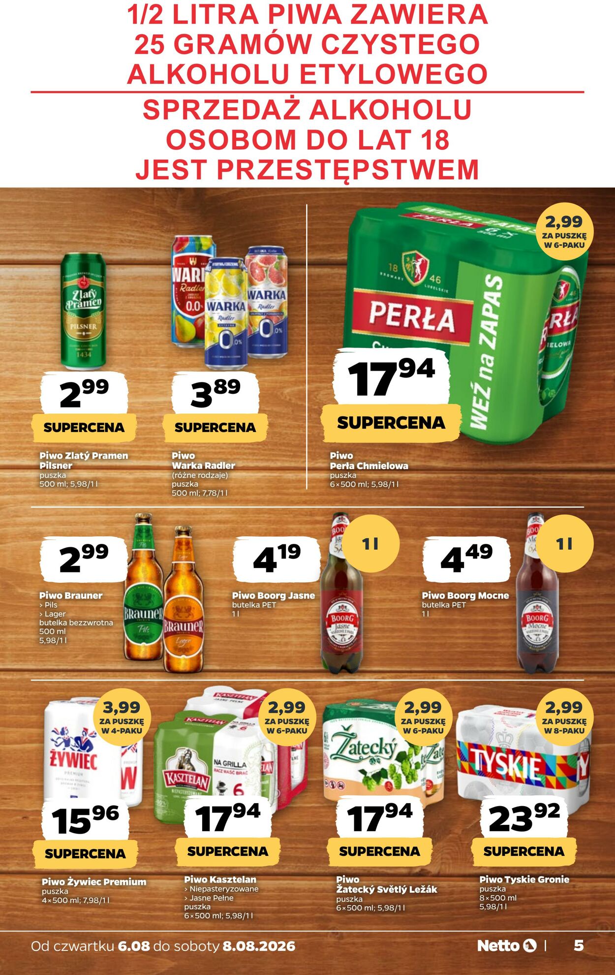 Gazetka Netto 05.08.2026 - 08.08.2026