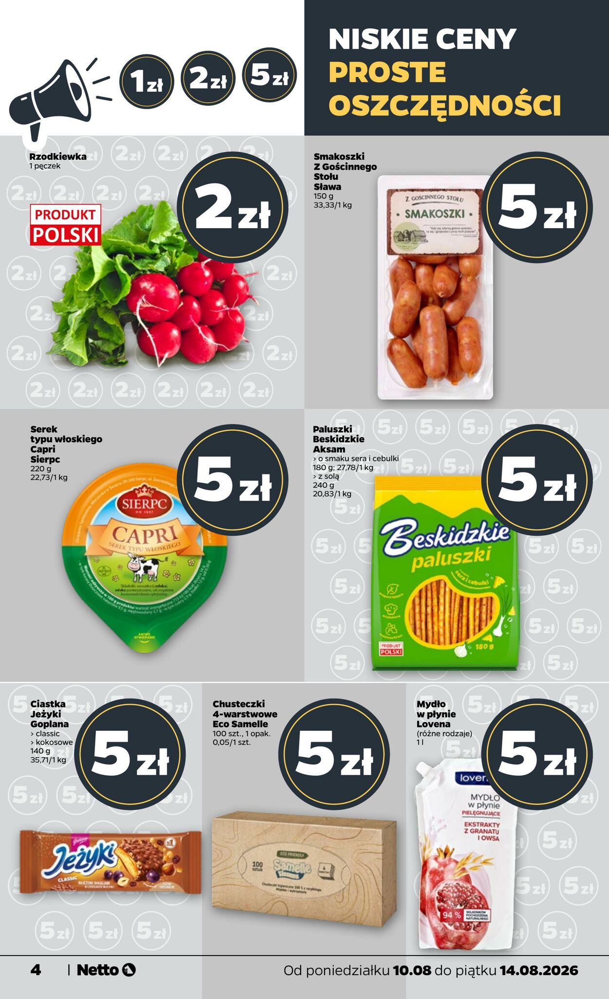 Gazetka Netto 09.08.2026 - 14.08.2026
