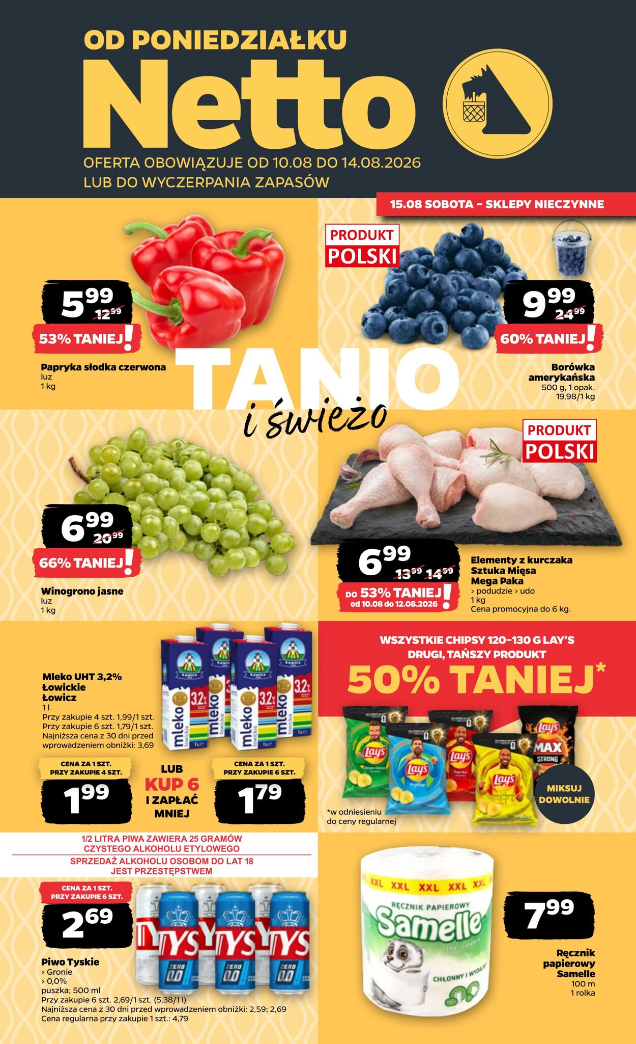 Gazetka Netto 09.08.2026 - 14.08.2026