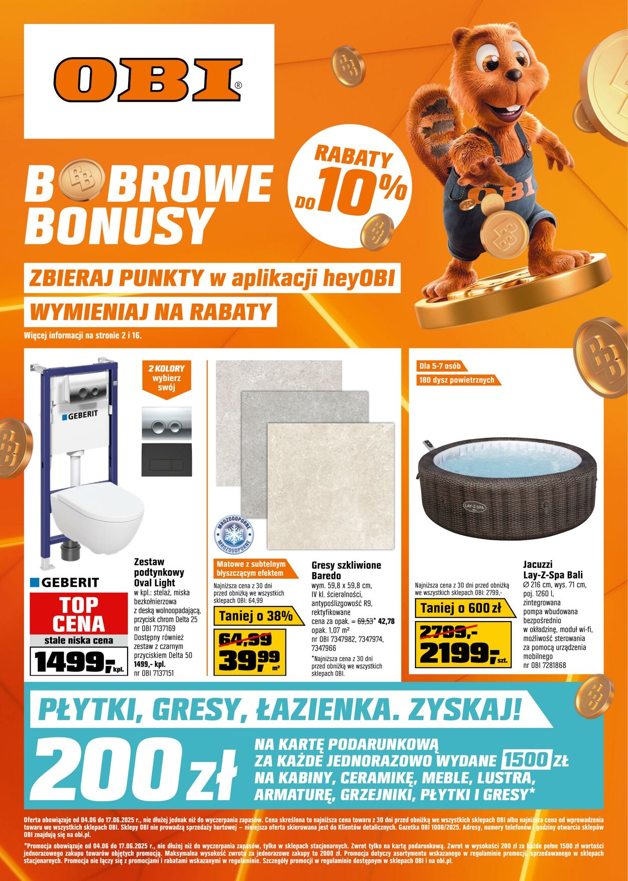 Gazetka OBI 04.06.2025 - 17.06.2025
