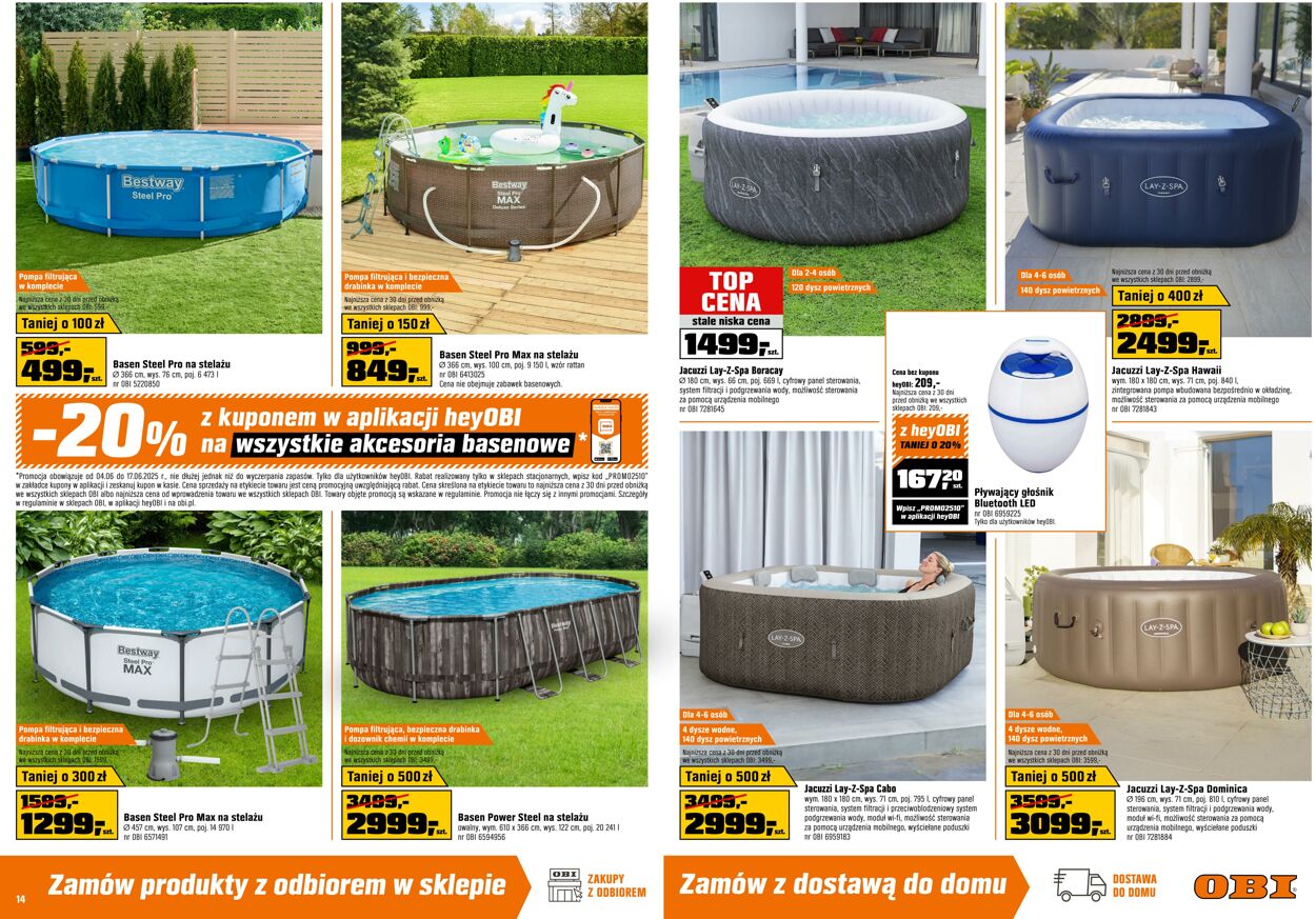 Gazetka OBI 04.06.2025 - 17.06.2025