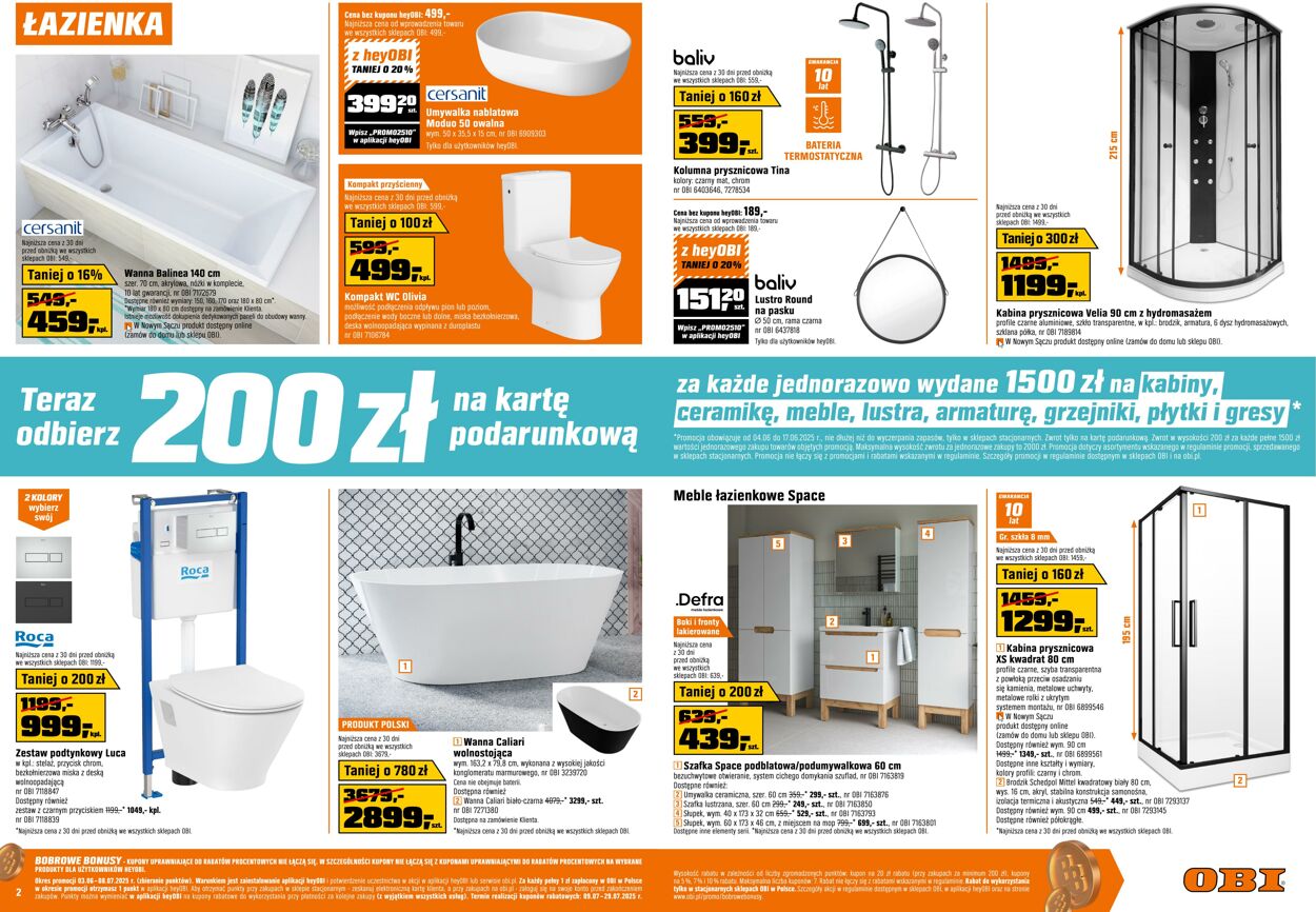 Gazetka OBI 04.06.2025 - 17.06.2025