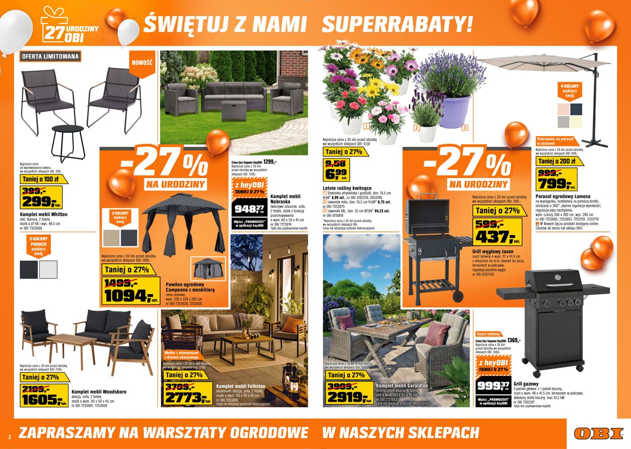 Gazetka OBI 18.06.2025 - 08.07.2025