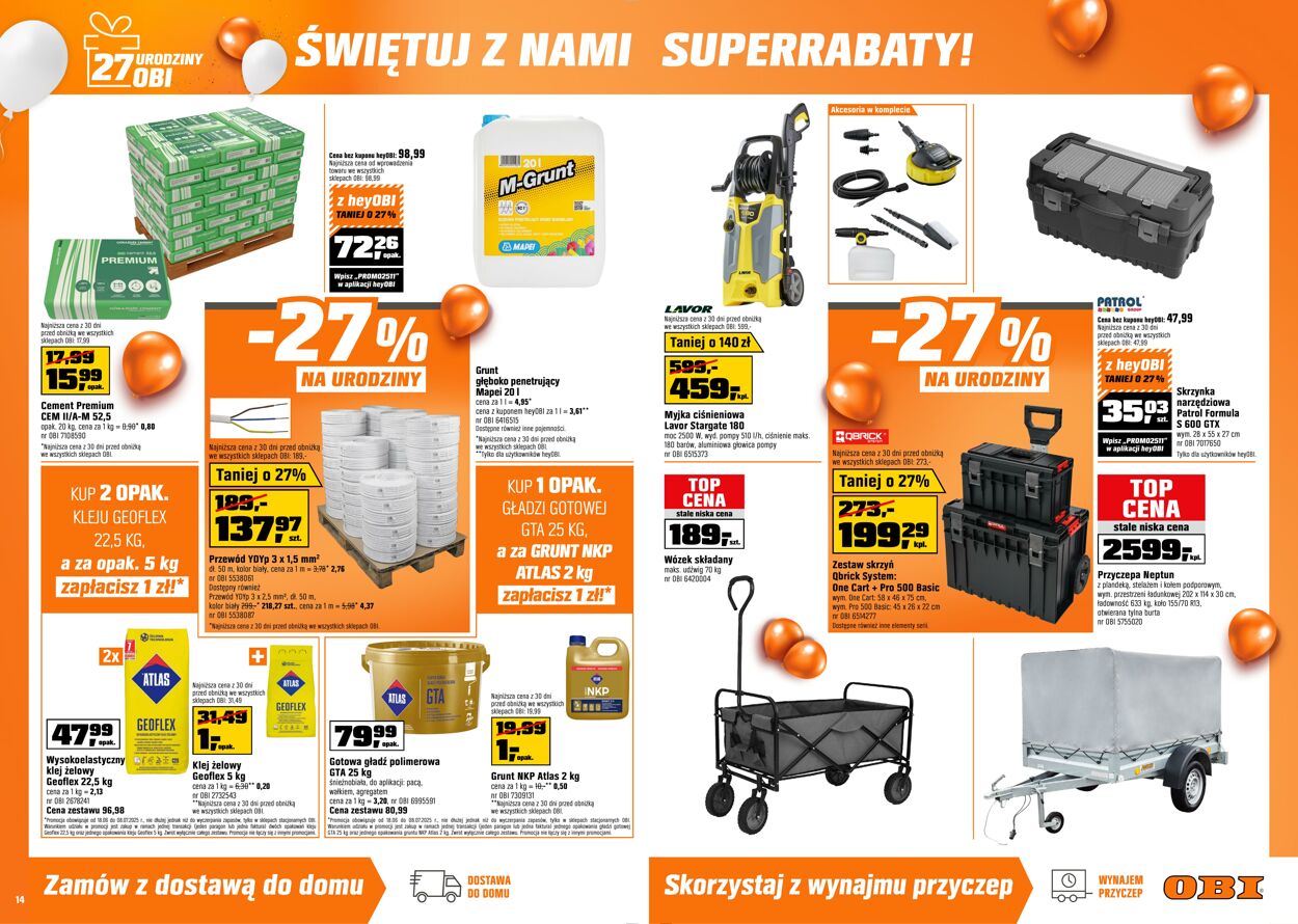 Gazetka OBI 18.06.2025 - 08.07.2025
